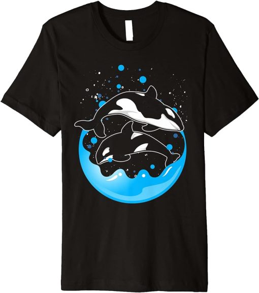 Animal Lover Orca Lover Ocean Animal Orca Killer Whale Premium T-Shirt