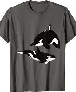 Whale Family Orca Squad Orca Squad Whale Sea Animal T-Shirt